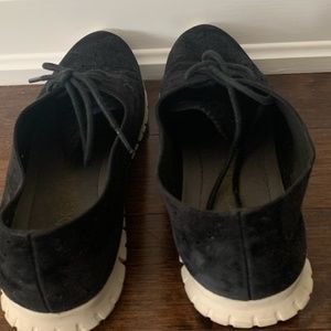 Cole Haan Zero Grand Black Suede Shoe